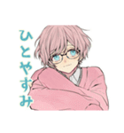 ゆめかわ男子★夏バテでダウン（個別スタンプ：26）