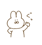 『元気で可愛いうさぎ』（個別スタンプ：9）