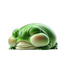 カエルは今日は死んだふりだけしたい（個別スタンプ：23）