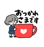 ふわもふ♡リトルガール【敬語】（個別スタンプ：13）