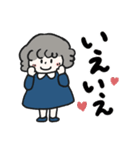 ふわもふ♡リトルガール【敬語】（個別スタンプ：19）