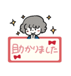 ふわもふ♡リトルガール【敬語】（個別スタンプ：26）