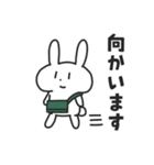 通院するうさぎ（個別スタンプ：35）