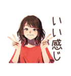 ちょうどいい女性のヨガ日常♡（個別スタンプ：9）
