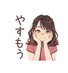 ちょうどいい女性のヨガ日常♡（個別スタンプ：33）
