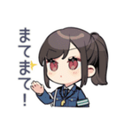 矛盾警察★ゆるかわ婦警（個別スタンプ：16）