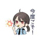 矛盾警察★ゆるかわ婦警（個別スタンプ：34）