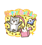 誕生日＆イベント(英語Ver)（個別スタンプ：3）