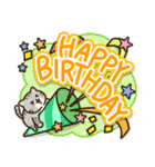 誕生日＆イベント(英語Ver)（個別スタンプ：6）