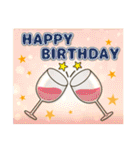 誕生日＆イベント(英語Ver)（個別スタンプ：14）