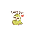 コザクラインコpistàcchio日常アニメ（個別スタンプ：4）
