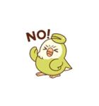コザクラインコpistàcchio日常アニメ（個別スタンプ：9）