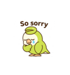 コザクラインコpistàcchio日常アニメ（個別スタンプ：11）