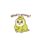 コザクラインコpistàcchio日常アニメ（個別スタンプ：15）