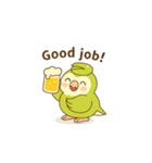 コザクラインコpistàcchio日常アニメ（個別スタンプ：16）