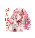 自撮り大好き★ラブリーな女の子（個別スタンプ：34）