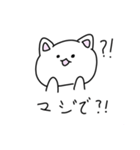 手描きゆるネコの日常（個別スタンプ：11）