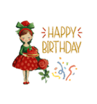 クリエイターyukie 仕事で使え る緑ちゃん（個別スタンプ：24）