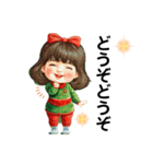 クリエイターyukie 仕事で使え る緑ちゃん（個別スタンプ：28）