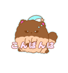 Mのどんももちゃんスタンプ（個別スタンプ：3）