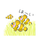 さかなの歌い方（個別スタンプ：3）