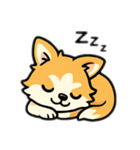 もみじイラスト（個別スタンプ：3）