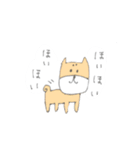 柴犬のイヌ（個別スタンプ：3）