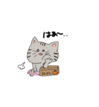なんだかゆるいネコスタンプ（個別スタンプ：6）