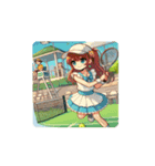 #summer camp *move（個別スタンプ：6）