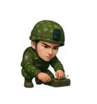 私たちの愛しい兵士 (NT)（個別スタンプ：6）