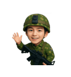 私たちの愛しい兵士 (NT)（個別スタンプ：15）
