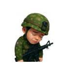 私たちの愛しい兵士 (NT)（個別スタンプ：19）