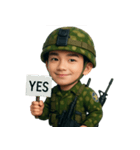 私たちの愛しい兵士 (NT)（個別スタンプ：22）