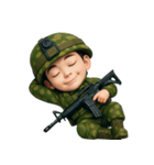 私たちの愛しい兵士 (NT)（個別スタンプ：40）