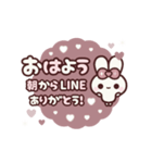 [❸]動く背景⬛LINE定番♥敬語⬛ローズ<再販>（個別スタンプ：2）