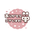 [❸]動く背景⬛LINE定番♥敬語⬛ローズ<再販>（個別スタンプ：5）