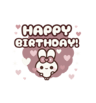 [❸]動く背景⬛LINE定番♥敬語⬛ローズ<再販>（個別スタンプ：19）
