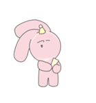 シュールでゆるいうさまる（個別スタンプ：3）
