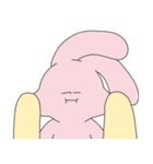 シュールでゆるいうさまる（個別スタンプ：7）