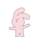 シュールでゆるいうさまる（個別スタンプ：10）