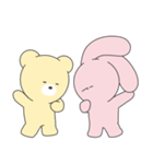 シュールでゆるいうさまる（個別スタンプ：34）