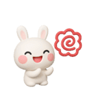 ず～っと使える♡かわいいうさぎさん（個別スタンプ：31）