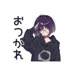 ゾンビ映画好き★サブカル女子（個別スタンプ：3）
