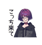 ゾンビ映画好き★サブカル女子（個別スタンプ：21）