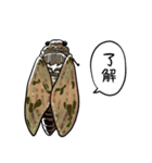 しゃべるセミ（個別スタンプ：2）