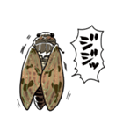 しゃべるセミ（個別スタンプ：27）