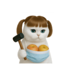 美しいアップルキャット (NT)（個別スタンプ：29）