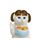 美しいアップルキャット (NT)（個別スタンプ：39）