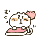 くまぴ★ねむい、だるい、やる気がない（個別スタンプ：4）