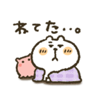 くまぴ★ねむい、だるい、やる気がない（個別スタンプ：14）